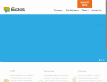 Tablet Screenshot of eclateng.com